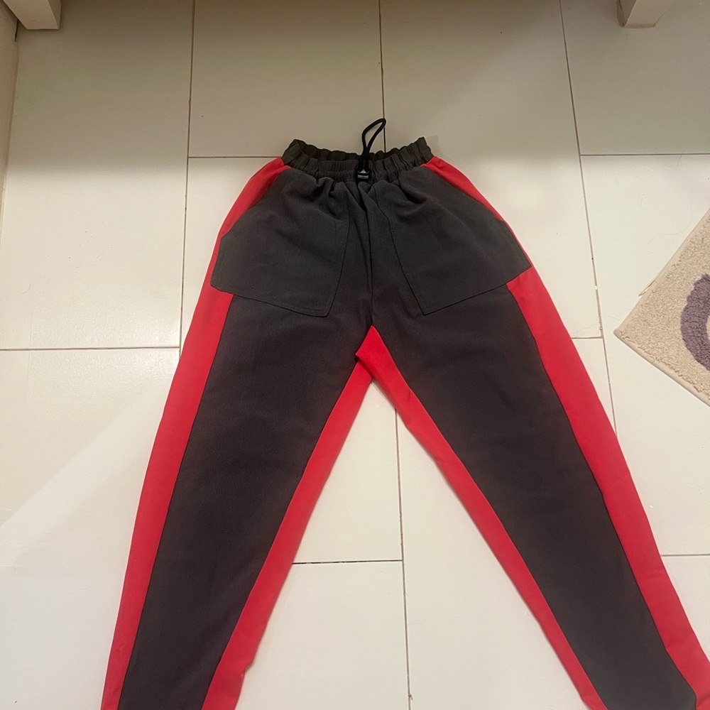 Five the Label Stylish Red and Black dance pants size PA